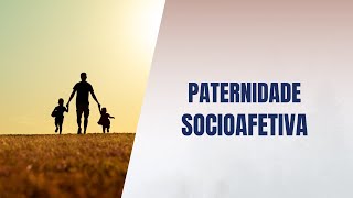 Paternidade socioafetiva [upl. by Lauren]