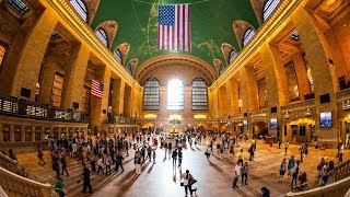 Walking Tour of Grand Central Terminal — New York City 【4K】🇺🇸 [upl. by Holman]