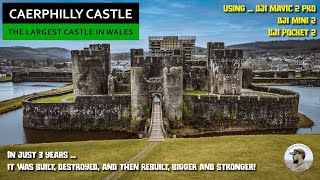 Caerphilly Castle  The Largest in Wales 2nd in Britain [upl. by Anahsek377]