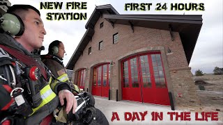 First 24 Hours in a New Fire Station  A Day in the Life [upl. by Tremayne]