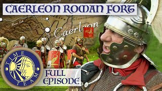 Caerleon Roman Legion Fort In Wales  Time Team [upl. by Ahsikat]